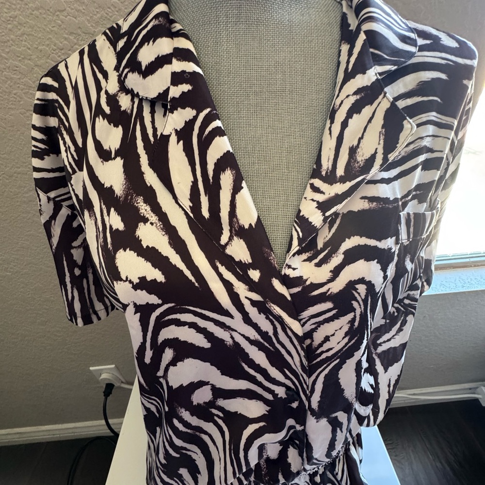 Zebra Print Women's Pajama Set